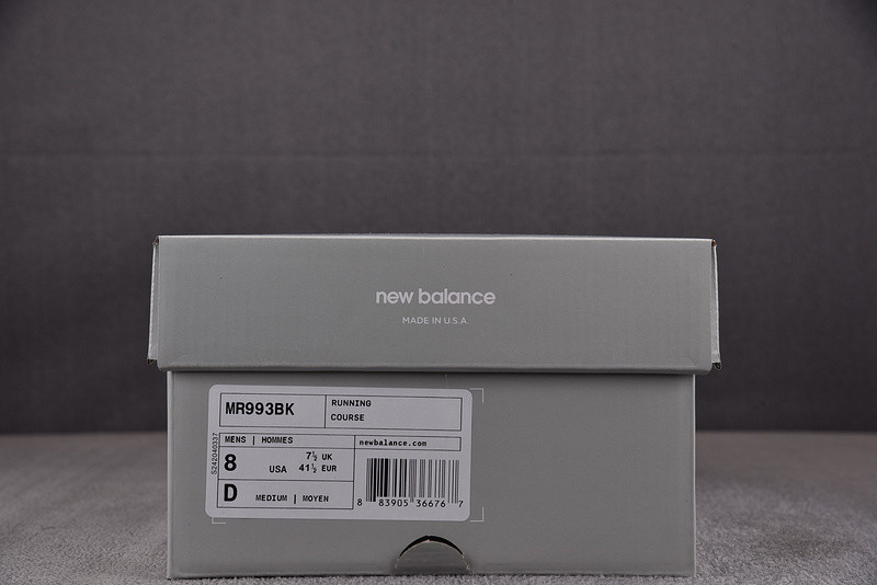 New Balance 993 MiUSA Black- MR993BK