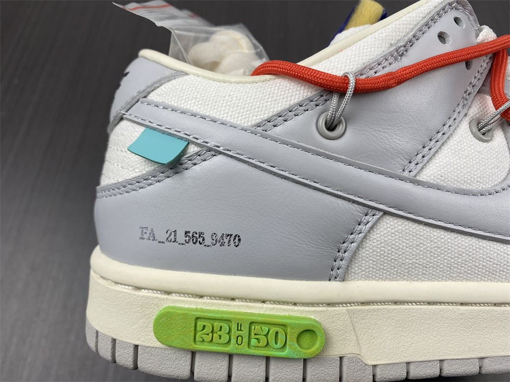 NIKE DUNK LOW OW LOT 23 OF 50 DM1602-126