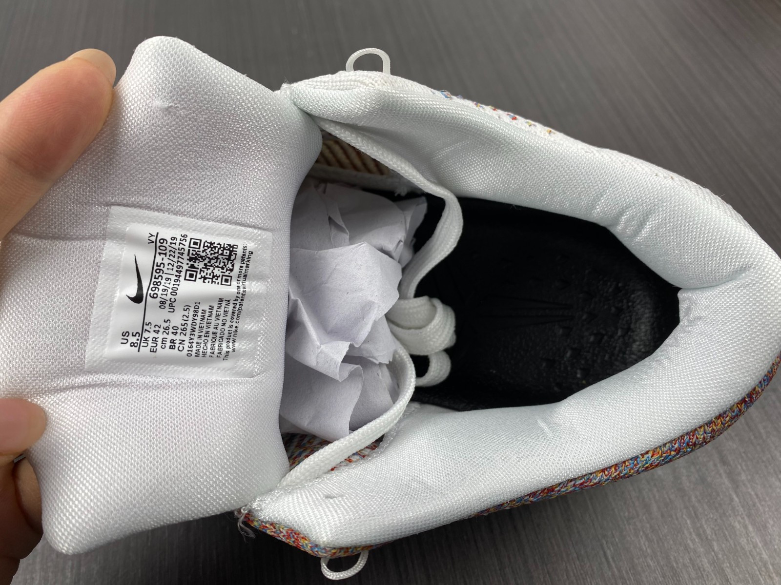 Nike Kobe 9 Elite Premium Low HTM Milan White Multi-Color 698595-109