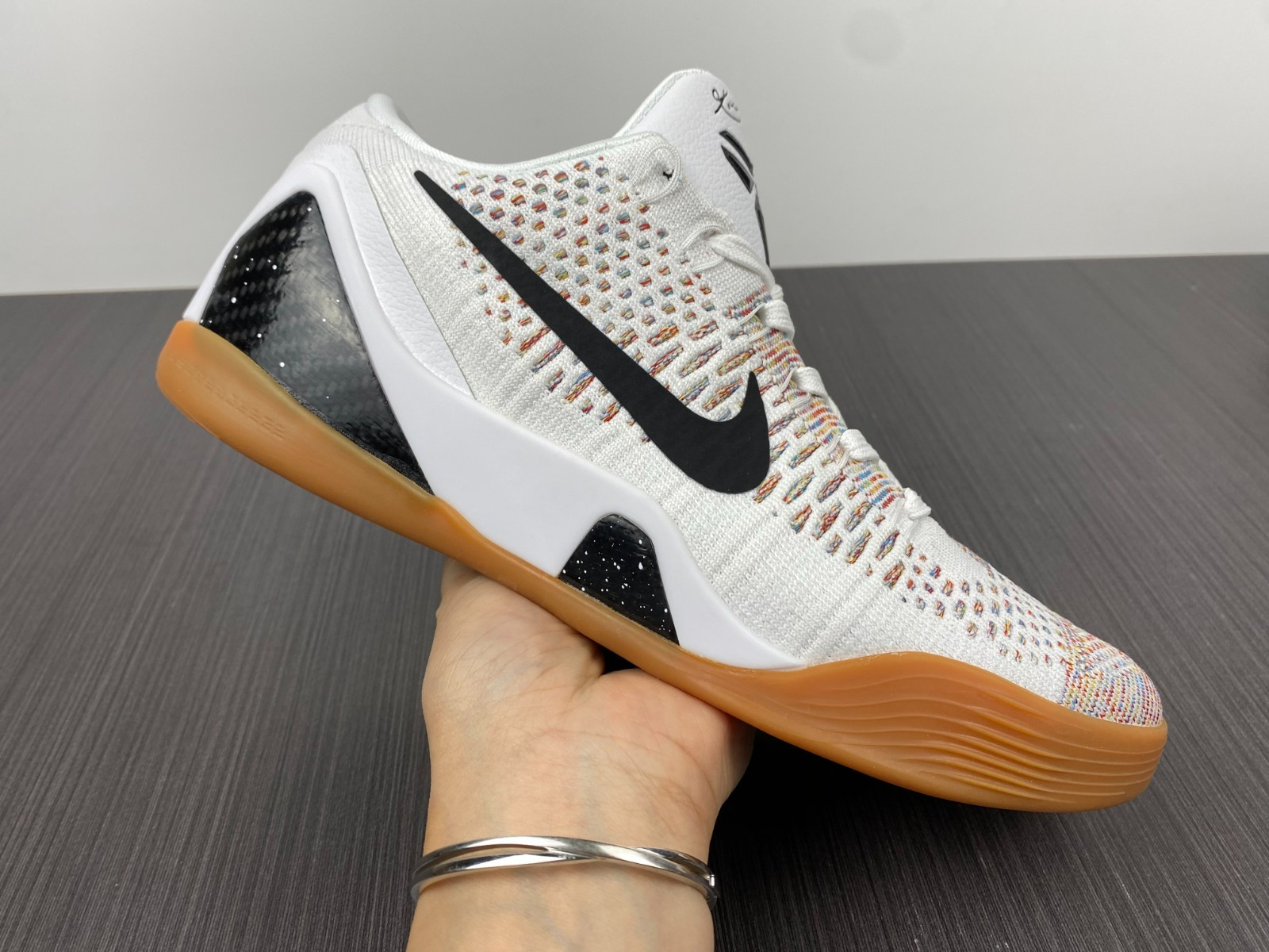 Nike Kobe 9 Elite Premium Low HTM Milan White Multi-Color 698595-109
