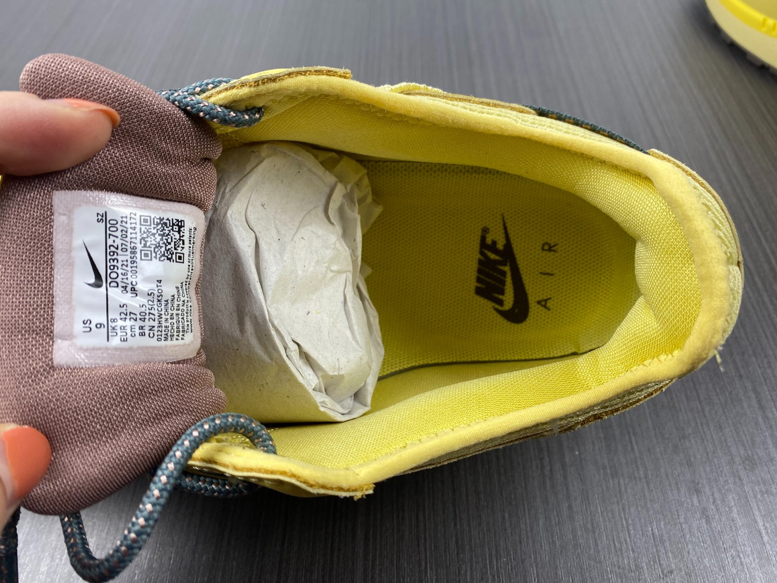 Travis Scott x Nike Air Max 1 "Wheat" DO9392-700