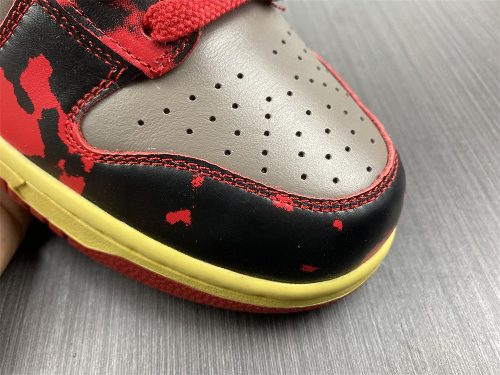 Nike Dunk High 1985 Red Acid Wash DD9404-600