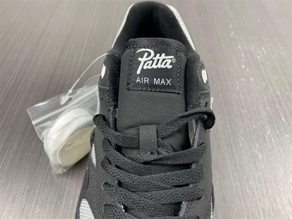 Nike Air Max 1 Patta Waves Black (with Bracelet) DQ0299-001