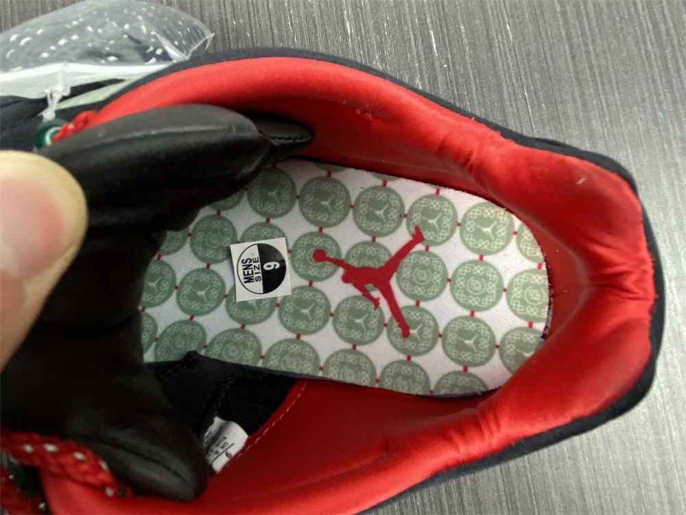 Air Jordan 5 Low Black Green Red DM4640-036