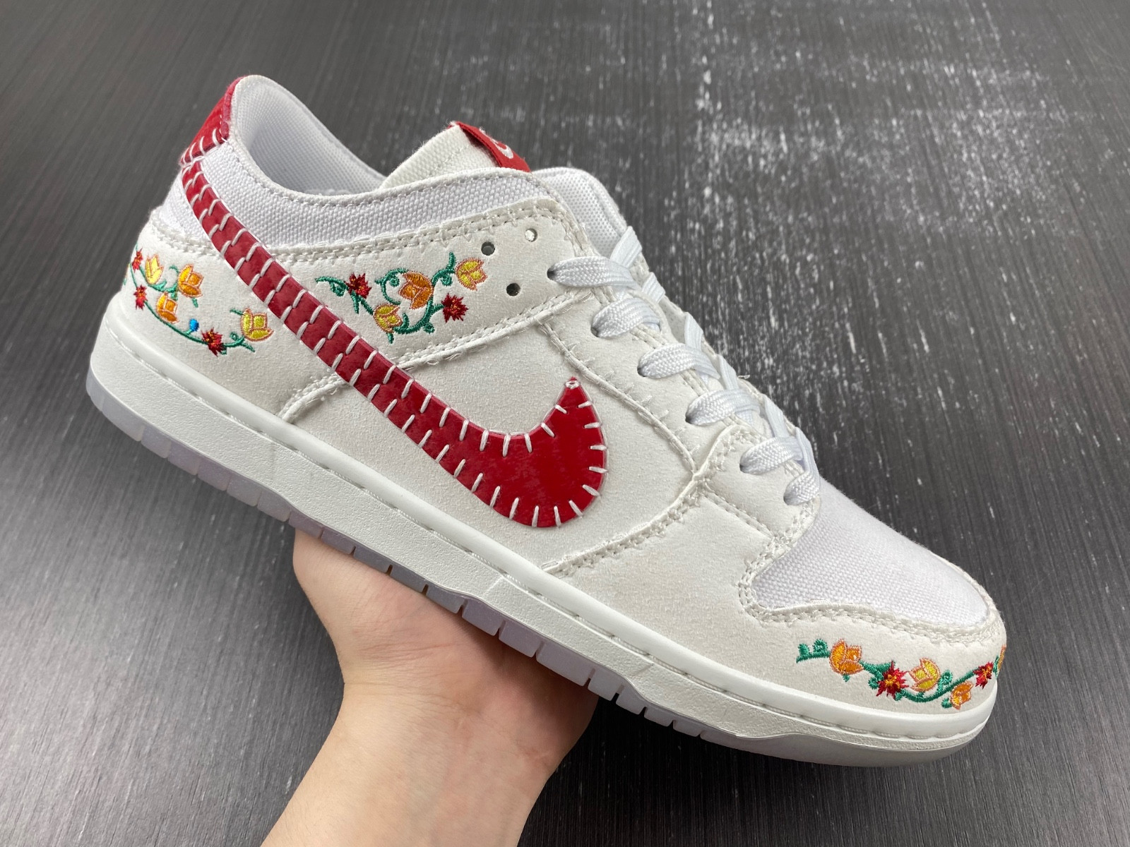 Nike SB Dunk Low Decon N7 White Red FD6951-700