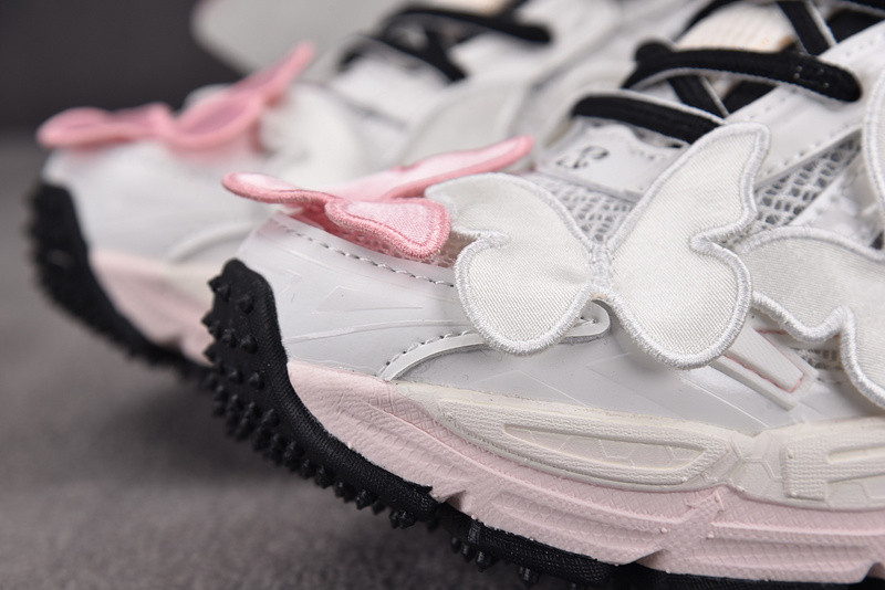 OFF-WHITE Be Right Back Pink White Butterflies