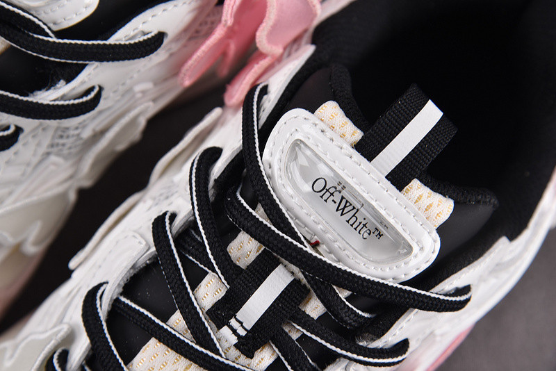 OFF-WHITE Be Right Back Pink White Butterflies