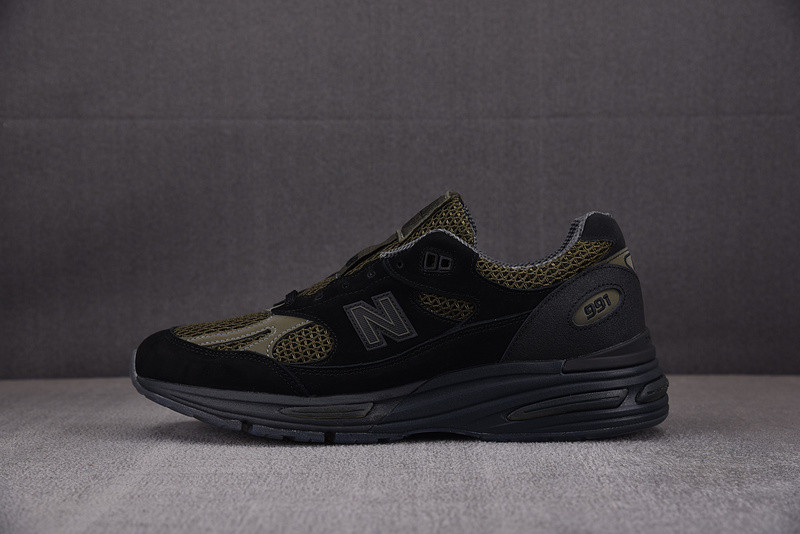 Stone Island x New Balance 991v2 Black Olive U991SD2
