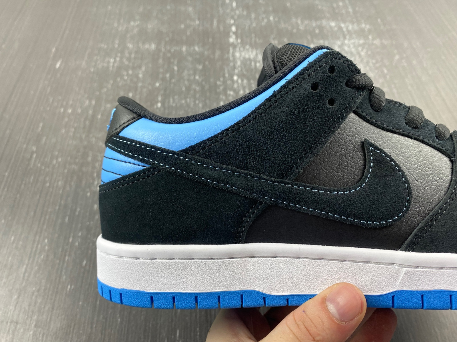 Nike SB Dunk Low Black University Blue Men