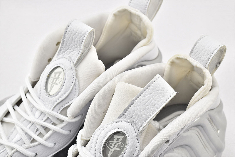nike air foamposite one Ch*0me white aa3963-100