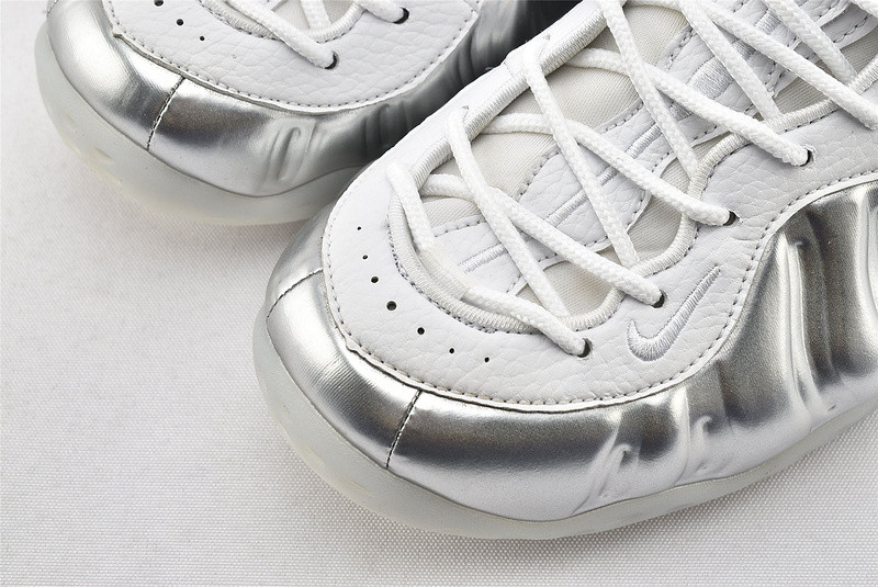 nike air foamposite one Ch*0me white aa3963-100