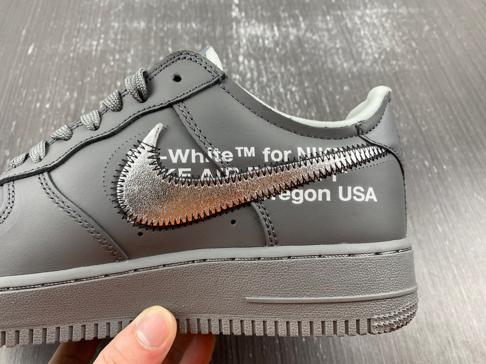 Nike Air Force 1 Low Silver black DX1419-500