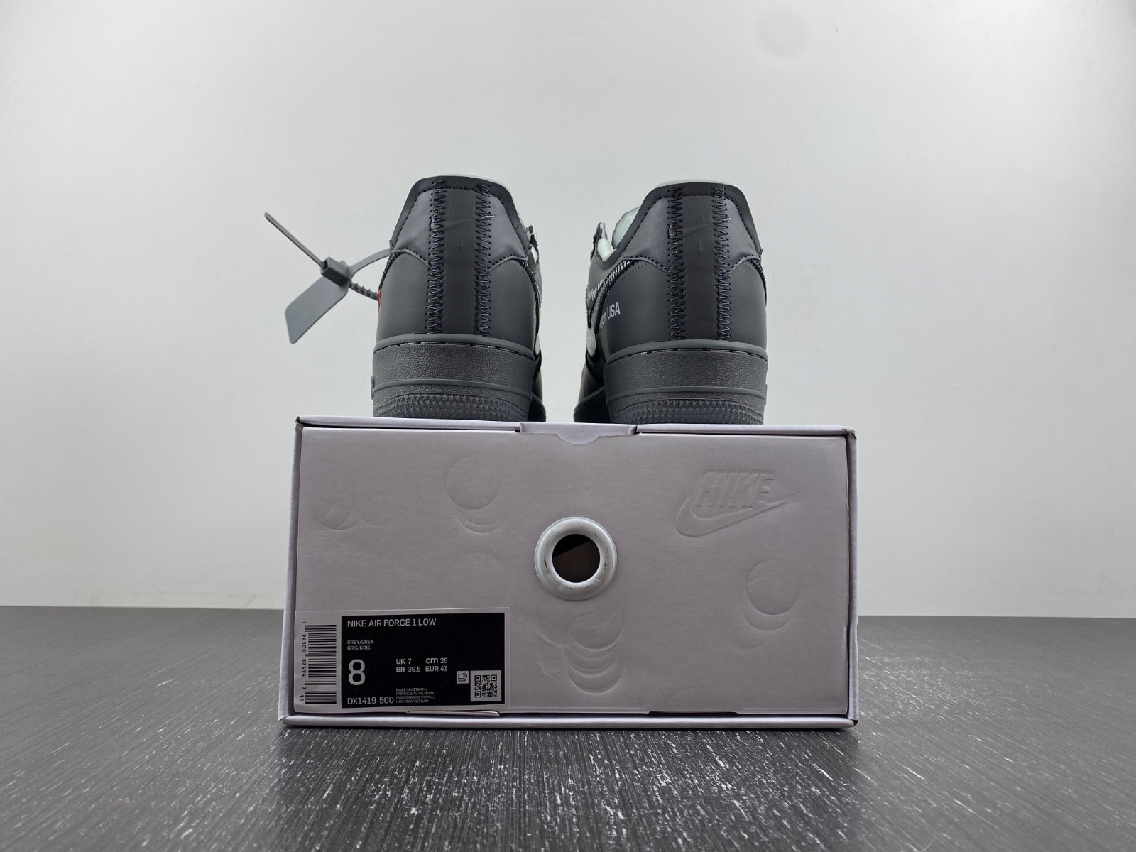 Nike Air Force 1 Low Silver black DX1419-500