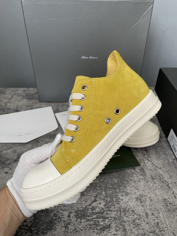 RICK 0WENS SNEAKERS (SUEDE)