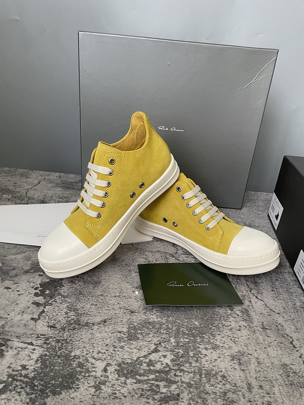 RICK 0WENS SNEAKERS (SUEDE)