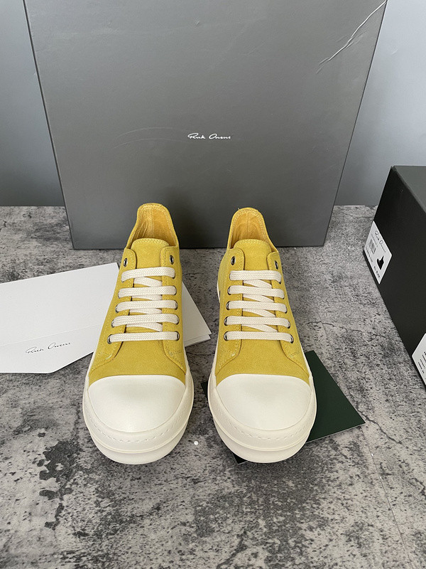RICK 0WENS SNEAKERS (SUEDE)