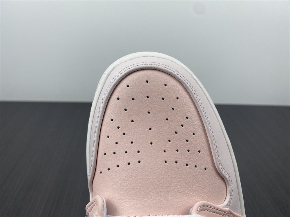 Air Jordan 1 Low White Pink Grey Shoes DM5443-666