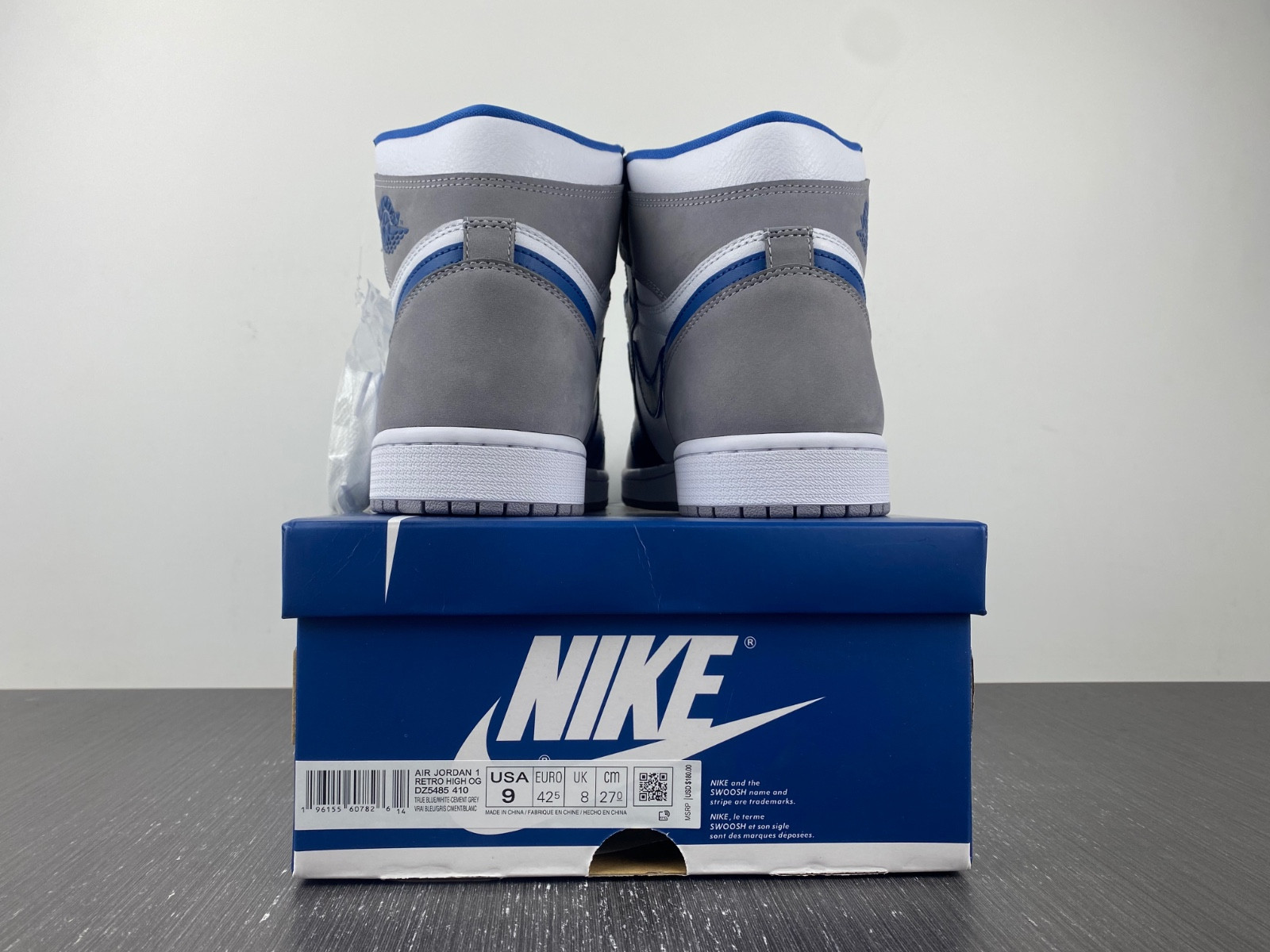 AIR JORDAN 1 RETRO HIGH OG "TRUE BLUE" DZ5485-410