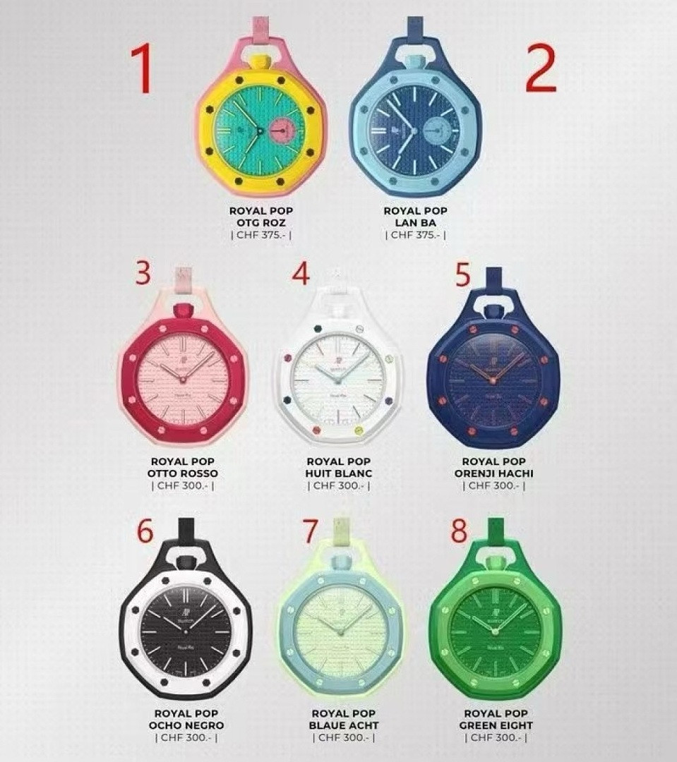 Swatch x Audemars P1g*et Royal Pop