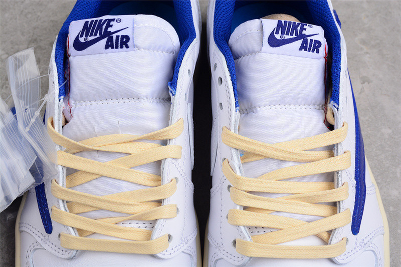 TRAVIS SCOTT X AIR JORDAN 1 LOW SAIL/WHITE/ROYAL BLUE DM9868-218