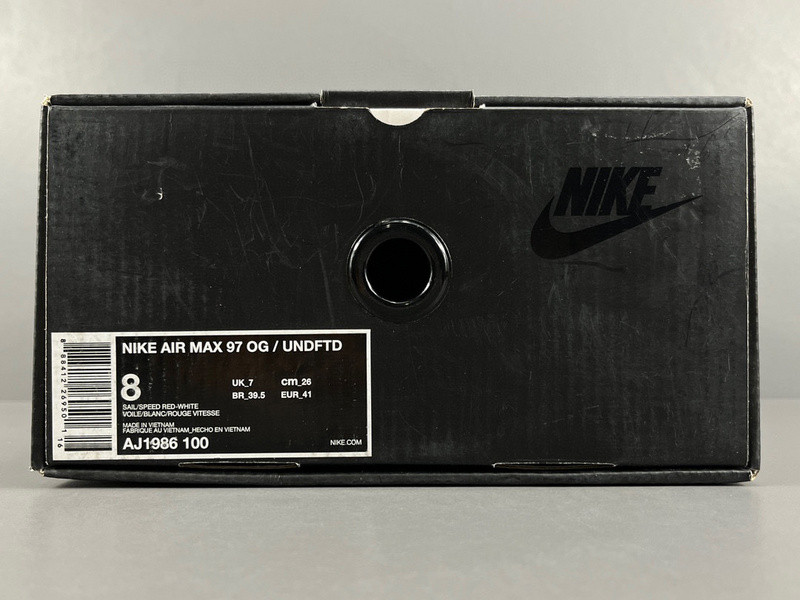 Nike Air Max 97 Undefeated White AJ1986-100