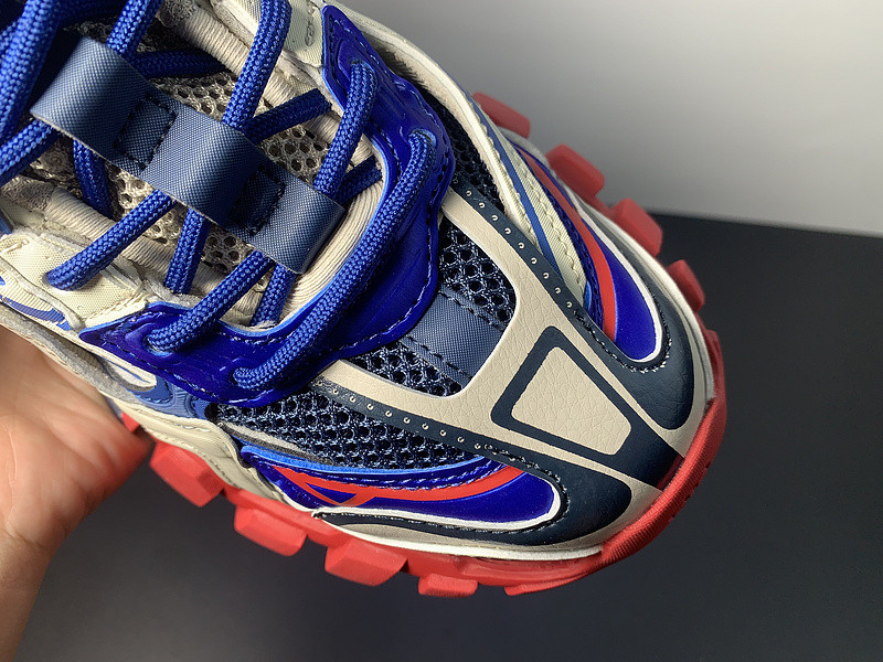 Ba*len*cia*ga track.2 beige blue red 568615 w2gn2 8570