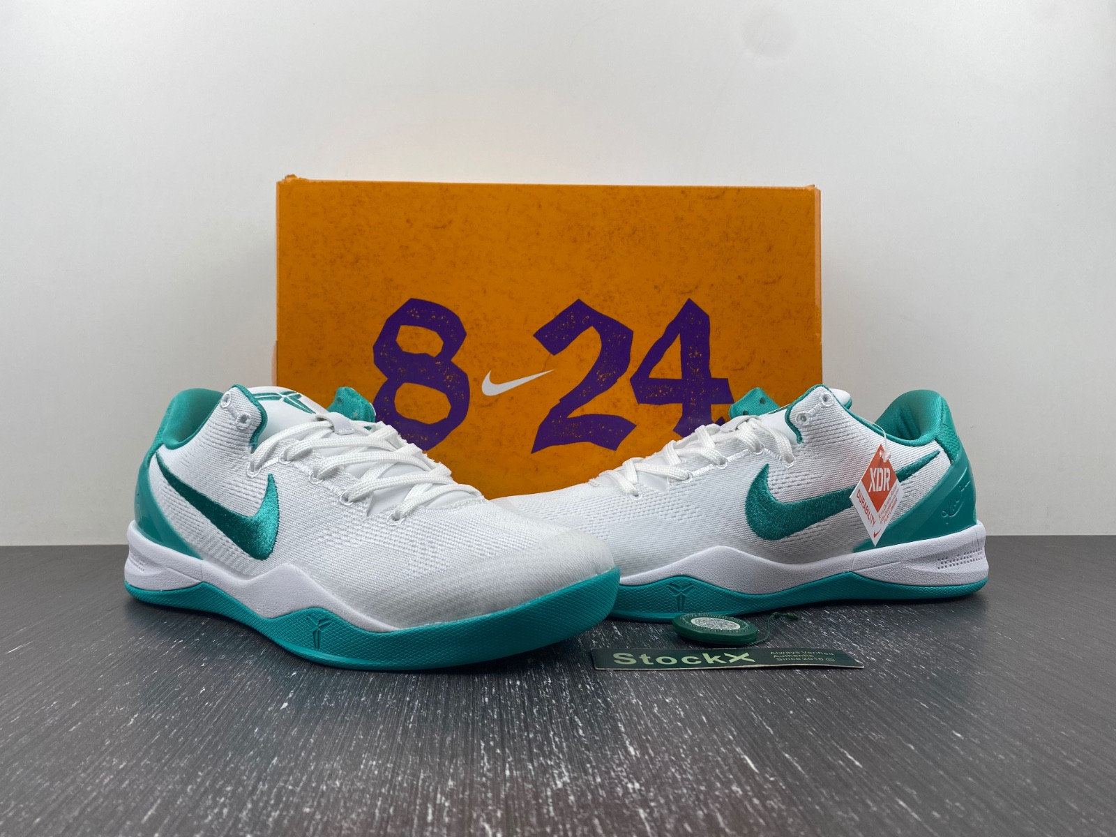 Nike Kobe 8 Protro White Radiant Emerald FQ3549-101