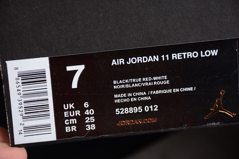 Jordan 11 Retro Low Bred 528895-012