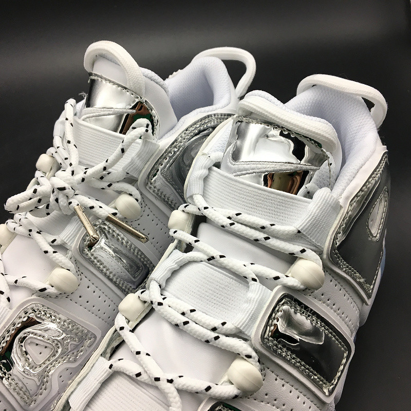 nike air more uptempo Ch*0me white 917593-100