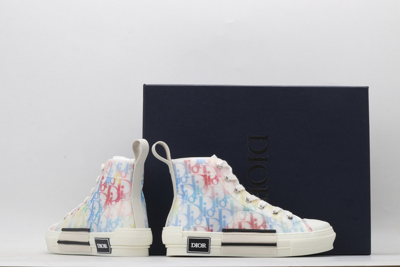 D B23 HIGH-TOP SNEAKERS
