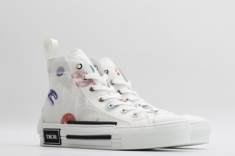 D B23 HIGH-TOP SNEAKERS