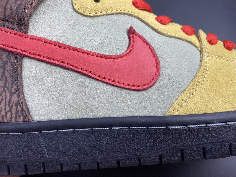 COLOR SKATES X Nike SB DUNK HIGH KEBAB AND DESTROY CZ2205-700