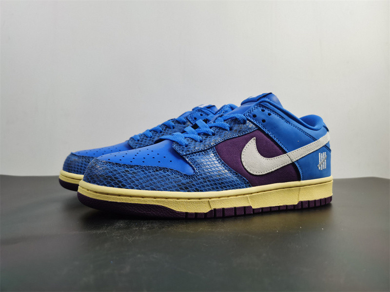 UNDEFEATED X NIKE DUNK LOW ‘ROYAL/PURPLE’ DH6508-400