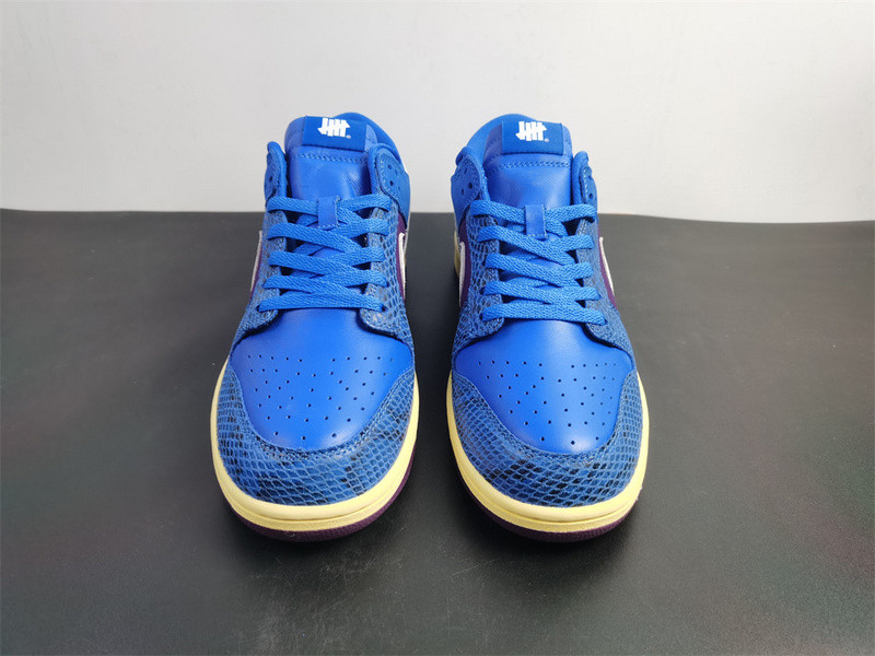 UNDEFEATED X NIKE DUNK LOW ‘ROYAL/PURPLE’ DH6508-400