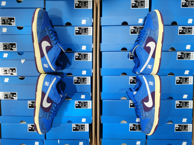 UNDEFEATED X NIKE DUNK LOW ‘ROYAL/PURPLE’ DH6508-400