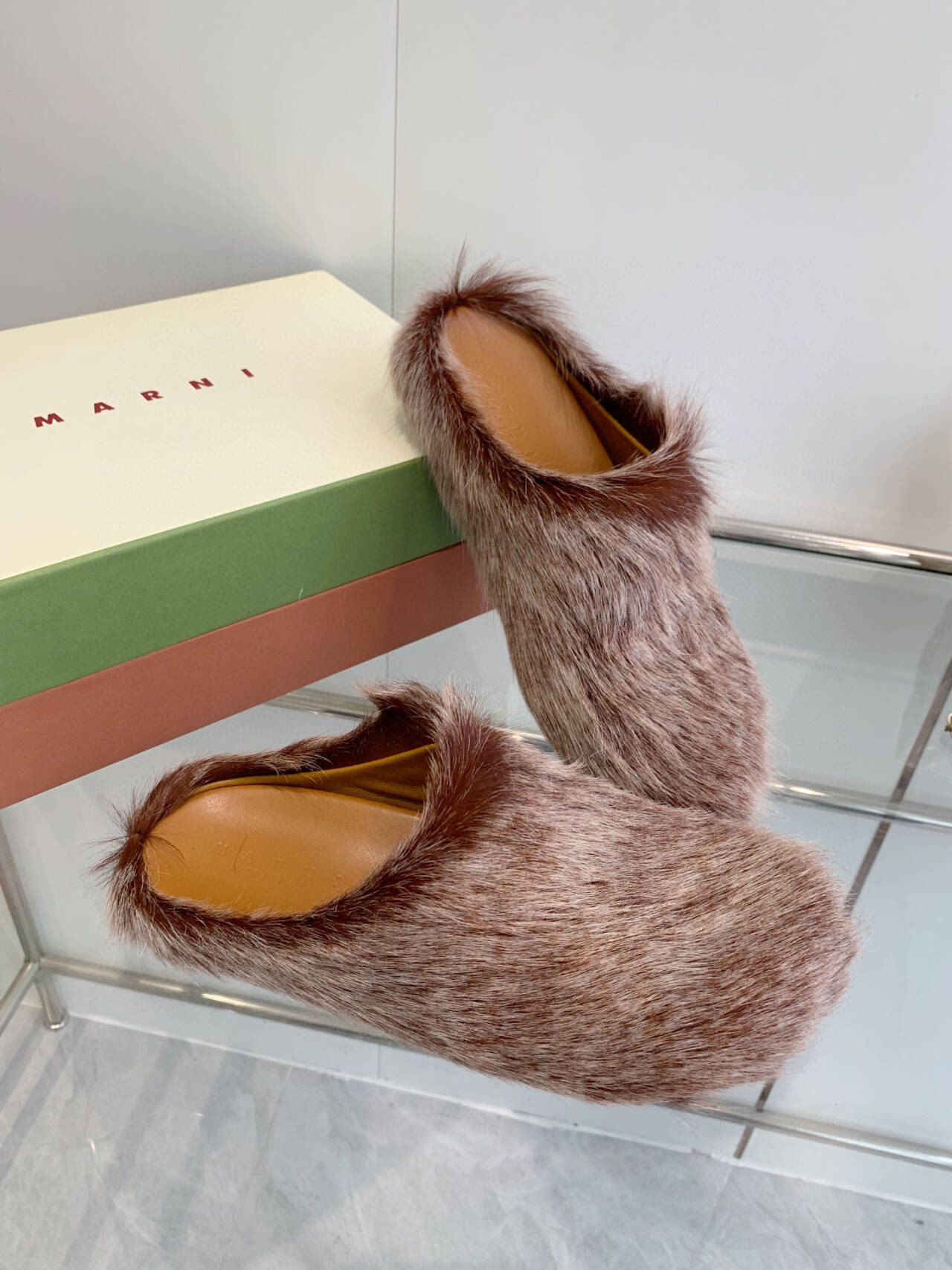 Marni Fussbet Mule Shoess