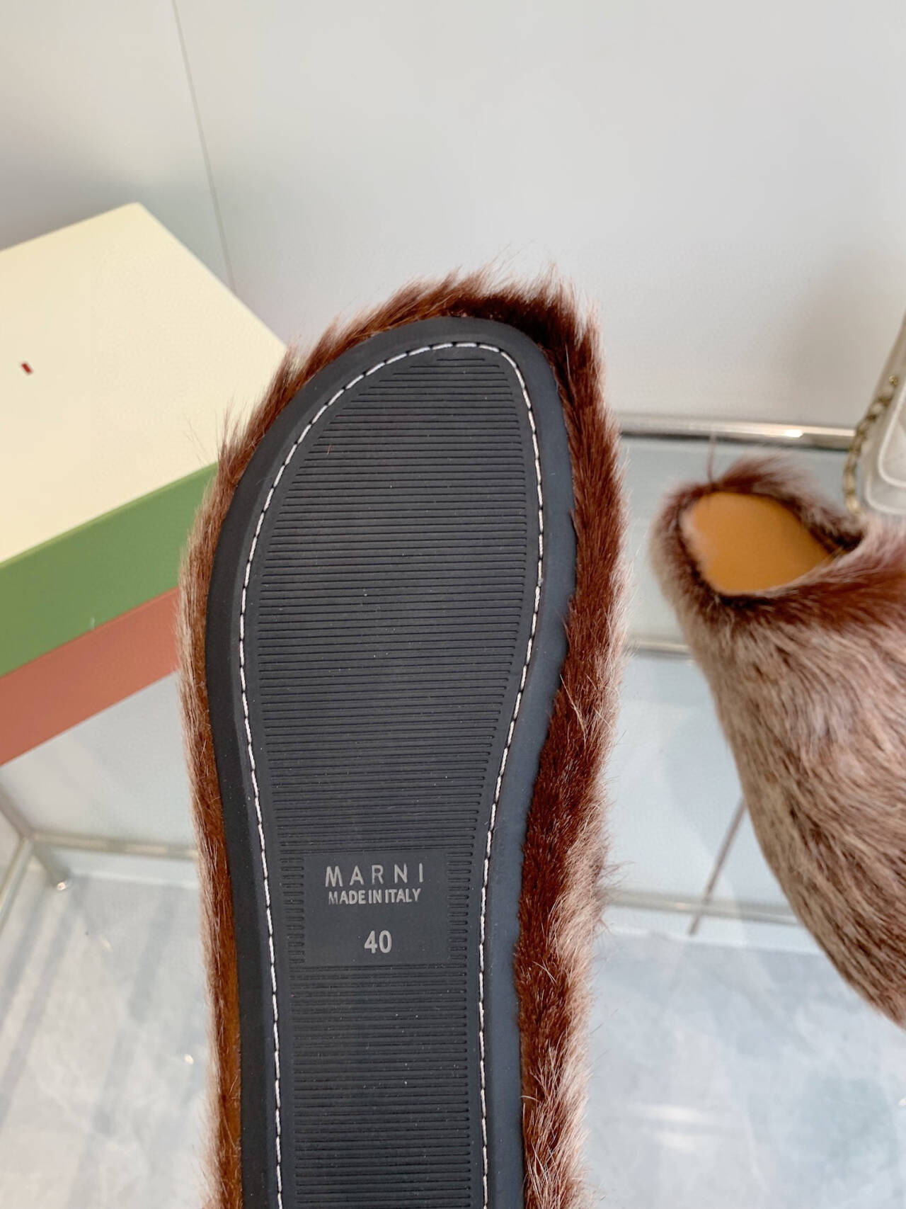 Marni Fussbet Mule Shoess