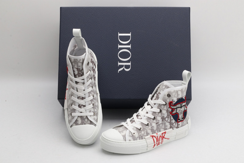 D B23 HIGH-TOP SNEAKERS