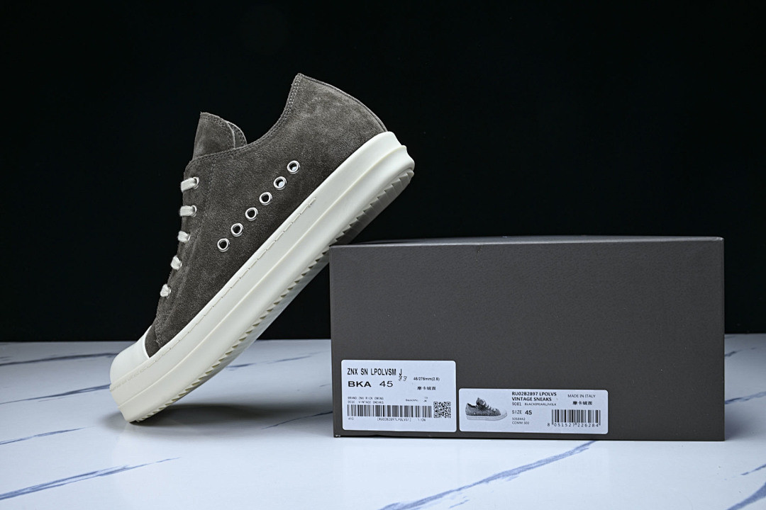 RICK 0WENS SNEAKERS