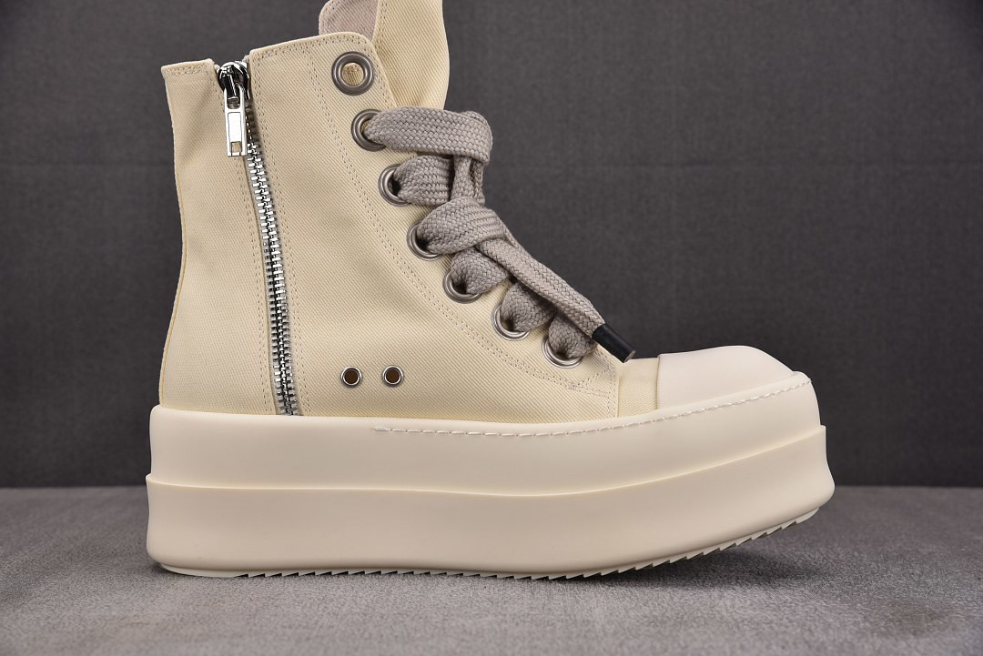 Rick Owens DRKSHDW Mega Bumper Jumbolace High Sneaker