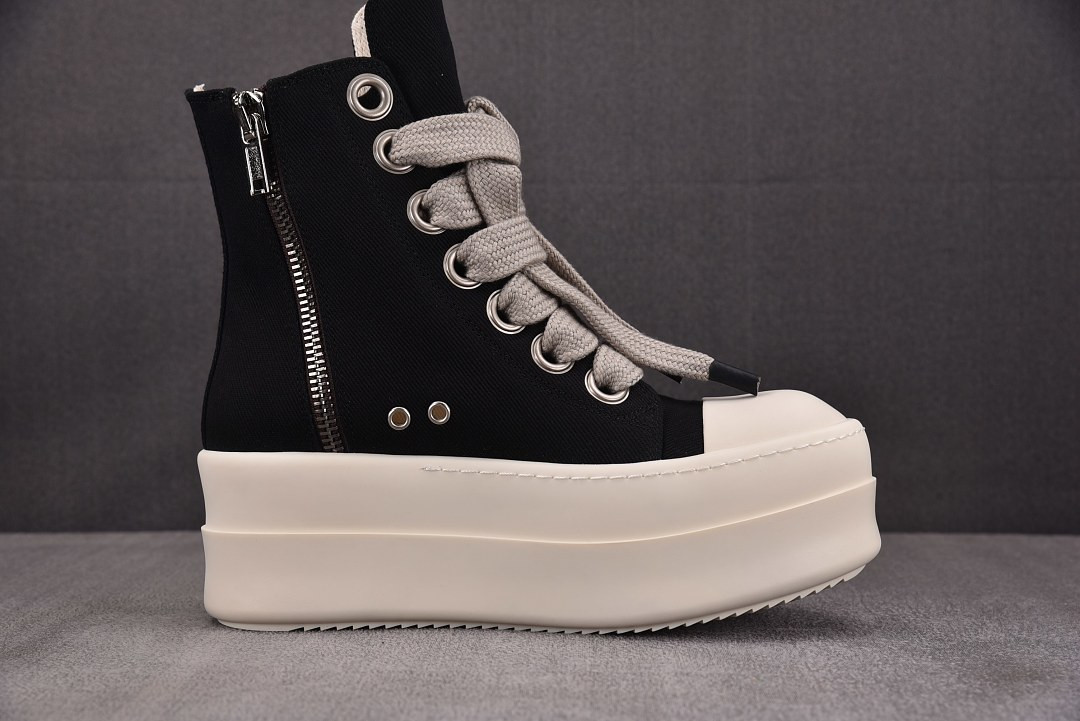 Rick Owens DRKSHDW Mega Bumper Jumbolace High Sneaker