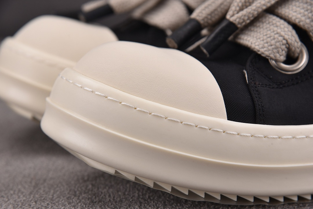 Rick Owens DRKSHDW Multi Denim Jumbo-Lace Sneakers