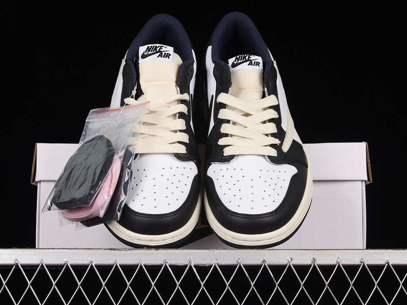 TRAVIS SCOTT X AIR JORDAN 1 LOW DARK BLUE/WHITE/BLACK CQ4277-999