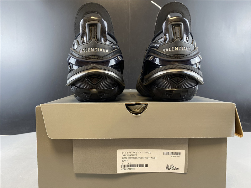 Ba*len*cia*ga tyrex sneaker bicolor rubber/mesh not wash black 617535 w2ta1 1000