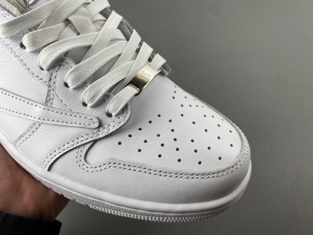 Air Jordan 1 Retro Low OG Travis Scott White Part TD1228-111