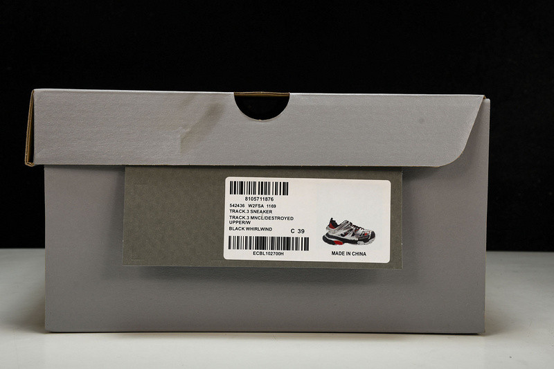 Ba*len*cia*ga track black&silver 542436-w2fsa-1169