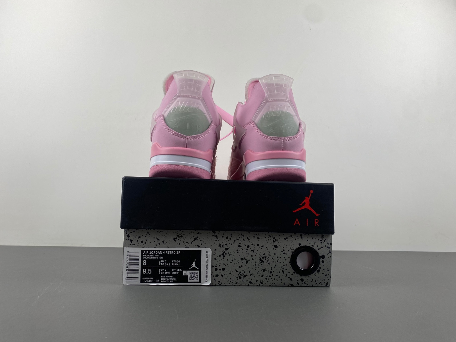 JORDAN 4 RETRO X OW PINK
