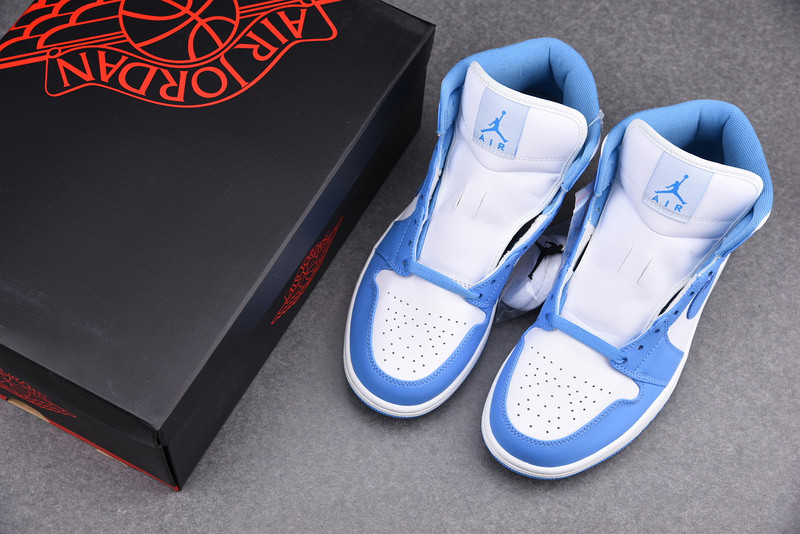 Air Jordan 1 Mid UNC AJ1 554724-106