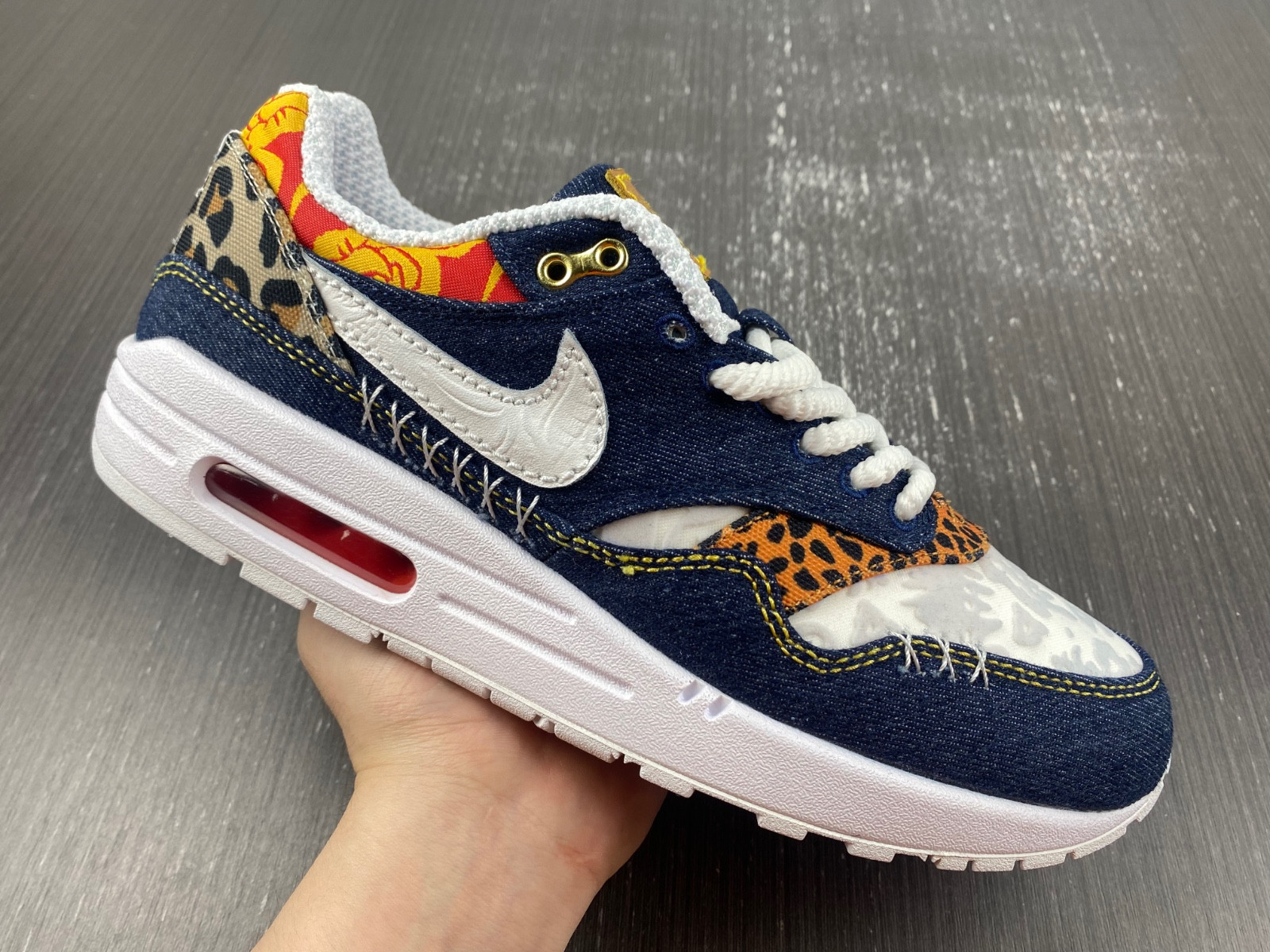 Nike Air Max 1 "Denim Leopard" FJ4452-432