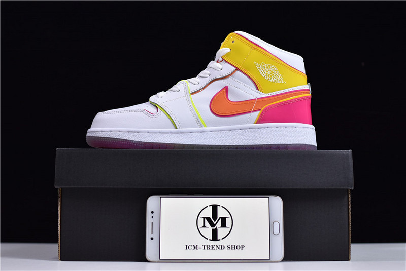 Air Jordan 1 Mid GS “Edge Glow” CV4611-100